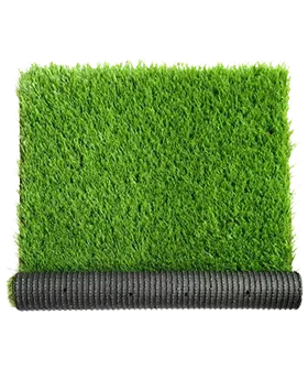 Artificial grass sample with lush green blades