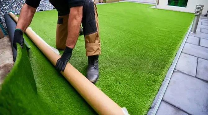 artificial turf Installation service