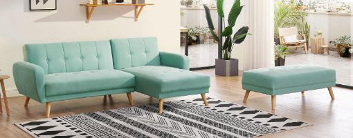 Sky Blue Upholstery