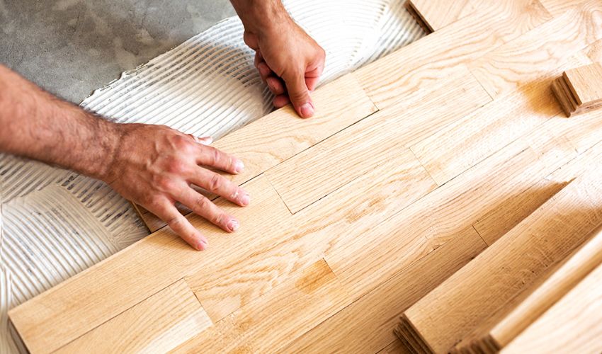 Installation of Hardwood Floors